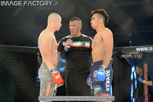 2014-05-03 Milano in the cage 2014 - Mixed Martial Arts 0290 Iurie Lapicus-Vitor De Santana